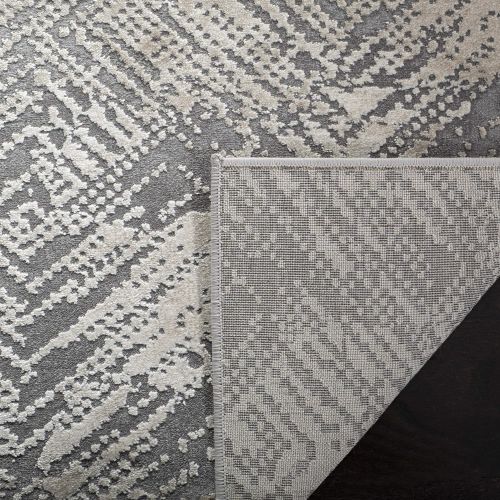  Safavieh Meadow Collection MDW338A Ivory and Grey Area Rug (67 x 9)