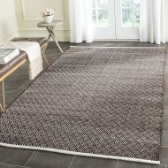 Safavieh Boston Collection BOS680E Handmade Grey Cotton Area Rug (4 x 6)