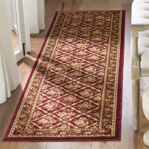  Safavieh Lyndhurst Collection LNH556-1212 Traditional Floral Trellis Ivory Area Rug (4 x 6)