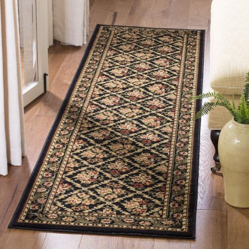  Safavieh Lyndhurst Collection LNH556-1212 Traditional Floral Trellis Ivory Area Rug (4 x 6)