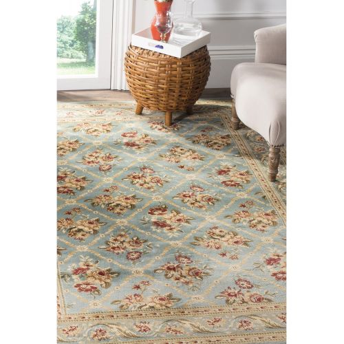  Safavieh Lyndhurst Collection LNH556-1212 Traditional Floral Trellis Ivory Area Rug (4 x 6)