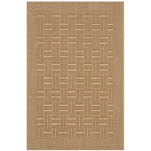  Safavieh Palm Beach Collection PAB359A Natural Sisal & Jute Area Rug (5 x 8)