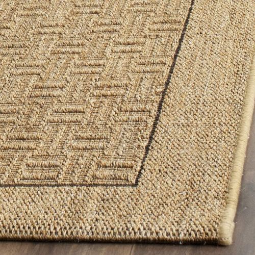  Safavieh Palm Beach Collection PAB359A Natural Sisal & Jute Area Rug (5 x 8)