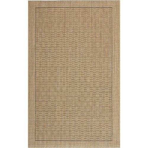  Safavieh Palm Beach Collection PAB359A Natural Sisal & Jute Area Rug (5 x 8)