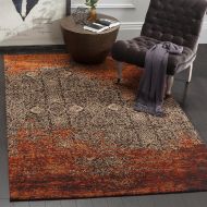 Safavieh Classic Vintage Collection CLV224A Rust and Brown Area Rug (4 x 6)