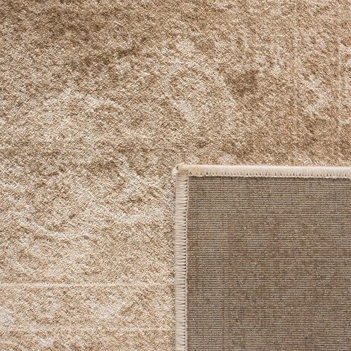  Safavieh Vintage Premium Collection VTG138-3440 Transitional Oriental Cream Distressed Silky Viscose Area Rug (67 x 92)