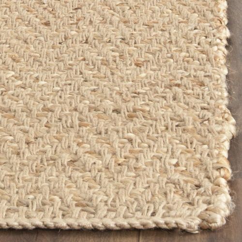  Safavieh Natural Fiber Collection NF731A Hand Woven Natural Jute Area Rug (9 x 12)