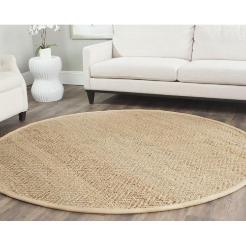  Safavieh Natural Fiber Collection NF731A Hand Woven Natural Jute Area Rug (9 x 12)