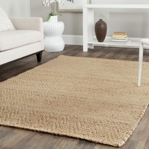  Safavieh Natural Fiber Collection NF731A Hand Woven Natural Jute Area Rug (9 x 12)