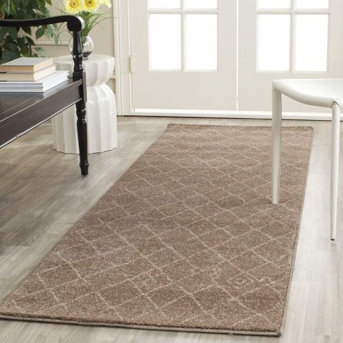  Safavieh Tunisia Collection TUN1511-KKH Dark Brown Area Rug, 5 feet 1 inches by 7 feet 6 inches (51 x 76)