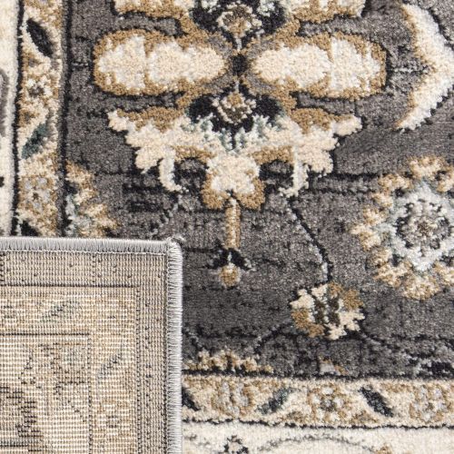  Safavieh Lyndhurst Collection LNH332G Traditional Oriental Grey and Cream Area Rug (8 11 x 12)