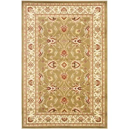  Safavieh Lyndhurst Collection LNH553-5212 Traditional Floral Green and Ivory Area Rug (4 x 6)