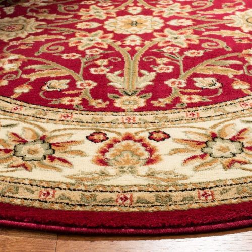  Safavieh Lyndhurst Collection LNH212K Traditional Oriental Ivory and Red Area Rug (6 x 9)