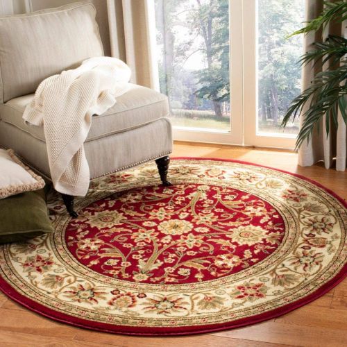  Safavieh Lyndhurst Collection LNH212K Traditional Oriental Ivory and Red Area Rug (6 x 9)