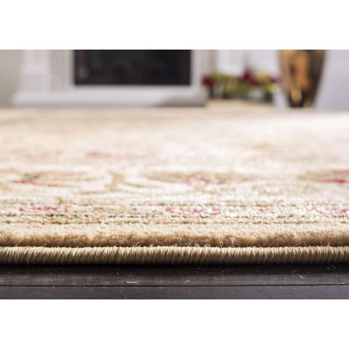  Safavieh Lyndhurst Collection LNH212K Traditional Oriental Ivory and Red Area Rug (6 x 9)