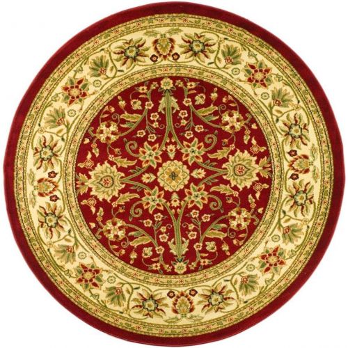  Safavieh Lyndhurst Collection LNH212K Traditional Oriental Ivory and Red Area Rug (6 x 9)