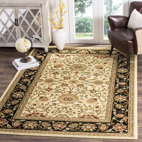  Safavieh Lyndhurst Collection LNH212K Traditional Oriental Ivory and Red Area Rug (6 x 9)