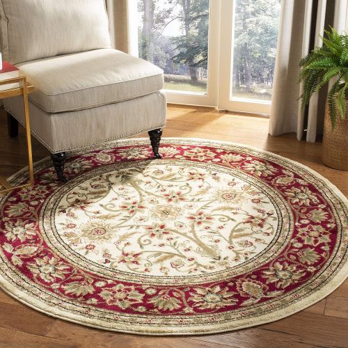  Safavieh Lyndhurst Collection LNH212K Traditional Oriental Ivory and Red Area Rug (6 x 9)