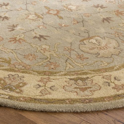  Safavieh Antiquities Collection AT62A Handmade Traditional Light Grey and Beige Area Rug (8 x 10)