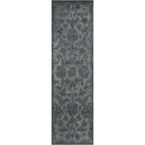  Safavieh Antiquities Collection AT824A Handmade Traditional Olive and Green Wool Area Rug (9 x 12)