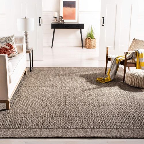  Safavieh Palm Beach Collection PAB355A Natural Sisal & Jute Area Rug (4 x 6)