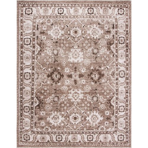  Safavieh Vintage Hamadan Collection VTH214T Oriental Antiqued Taupe Area Rug (67 x 9)