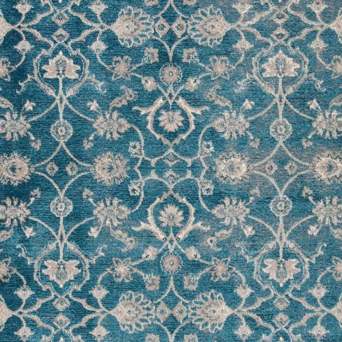  Safavieh Sofia Collection SOF386C Vintage Blue and Beige Distressed Area Rug (8 x 10)