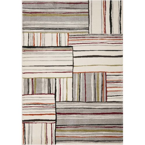  Safavieh Porcello Collection PRL3725A Ivory Area Rug (53 x 77)