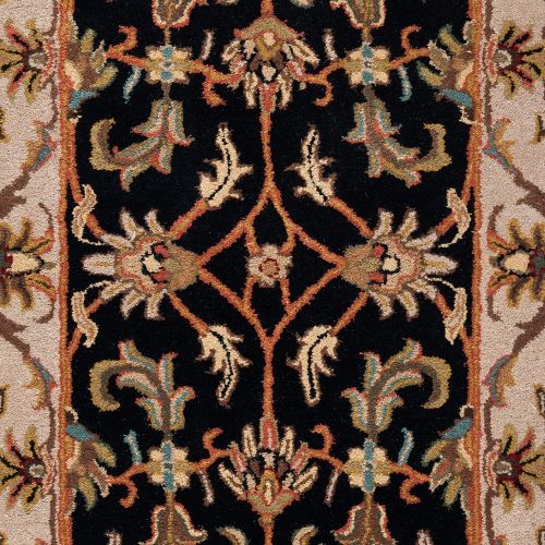  Safavieh Heritage Collection HG628D Handcrafted Traditional Oriental Red and Ivory Wool Area Rug (5 x 8)