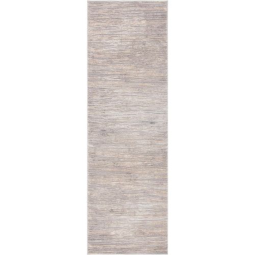  Safavieh Meadow Collection MDW342A Ivory and Grey Runner (27 x 8)