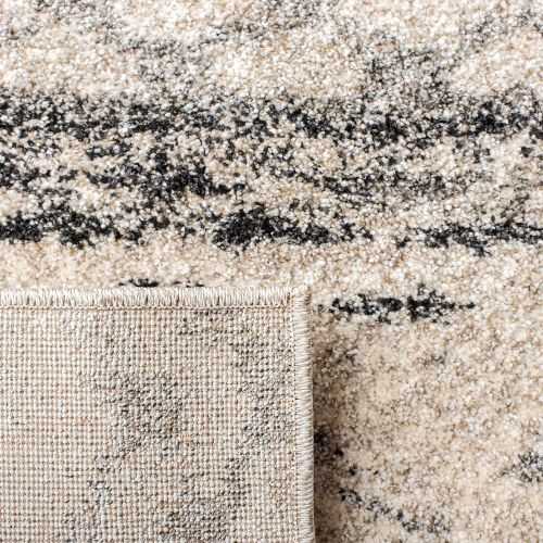  Safavieh Retro Collection RET2136-1180 Modern Abstract Cream and Grey Area Rug (5 x 8)