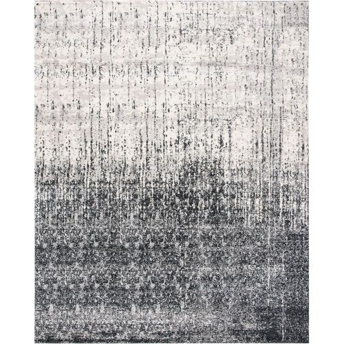  Safavieh Retro Collection RET2770-6065 Modern Abstract Light Blue and Blue Area Rug (5 x 8)