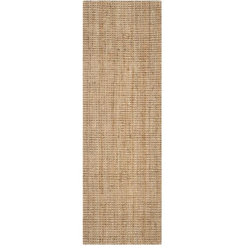  Safavieh Natural Fiber Collection NF747A Hand Woven Natural Jute Area Rug (6 x 9)