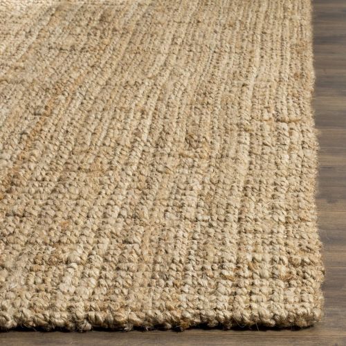  Safavieh Natural Fiber Collection NF747A Hand Woven Natural Jute Area Rug (6 x 9)