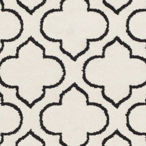  Safavieh Amherst Collection Grey and Light Grey Indoor Outdoor Area Rug (6 x 9)