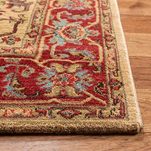  Safavieh Mahal Collection MAH693F Traditional Oriental Area Rug, 9 x 12, RedNavy