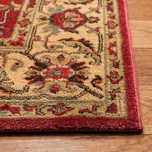  Safavieh Mahal Collection MAH693F Traditional Oriental Area Rug, 9 x 12, RedNavy