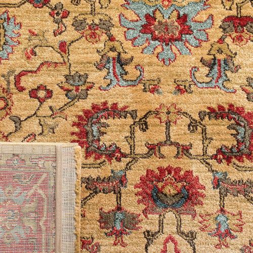  Safavieh Mahal Collection MAH693F Traditional Oriental Area Rug, 9 x 12, RedNavy