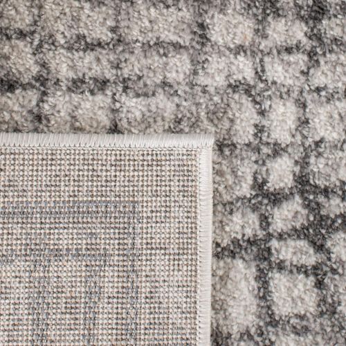  Safavieh Adirondack Collection ADR103B Silver and Ivory Modern Distressed Area Rug (10 x 14)