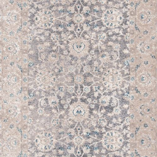  Safavieh Sofia Collection SOF330B Vintage Light Grey and Beige Distressed Area Rug (9 x 12)