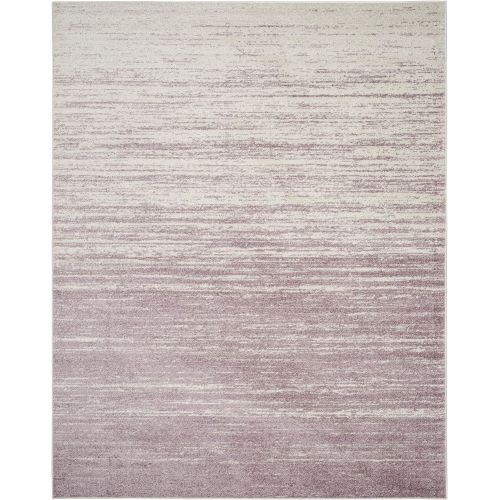  Safavieh Adirondack Collection ADR113A Silver and Black Modern Abstract Area Rug (51 x 76)