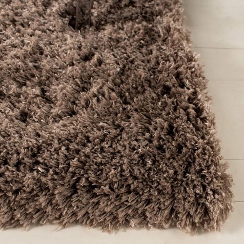  Safavieh Polar Shag Collection PSG800A Light Beige Area Rug, 51 x 76