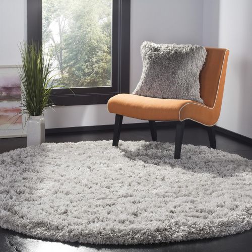  Safavieh Polar Shag Collection PSG800A Light Beige Area Rug, 51 x 76