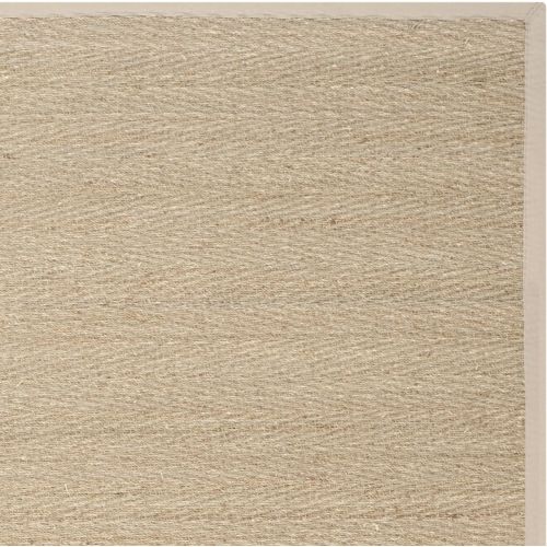  Safavieh Natural Fiber Collection NF115A Herringbone Natural and Beige Seagrass Area Rug (8 x 10)