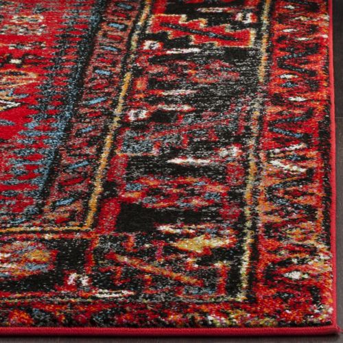  Safavieh Vintage Hamadan Collection VTH211A Red and Multi Runner, 22 x 10