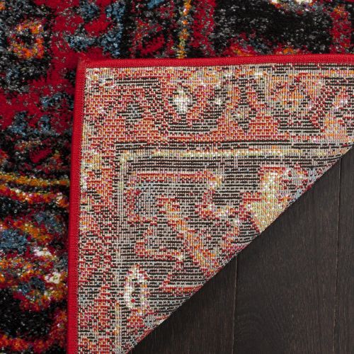  Safavieh Vintage Hamadan Collection VTH211A Red and Multi Runner, 22 x 10