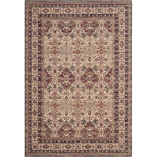  Safavieh LVK602A-5 Lavar Kerman Collection Area Rug, 51 x 76, Cream