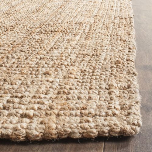  Safavieh Natural Fiber Collection NF447A Hand Woven Natural Jute Area Rug (9 x 12)