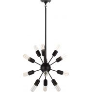 Safavieh Collection Raging 12 Light 17.5 Solace Pendant, Gold