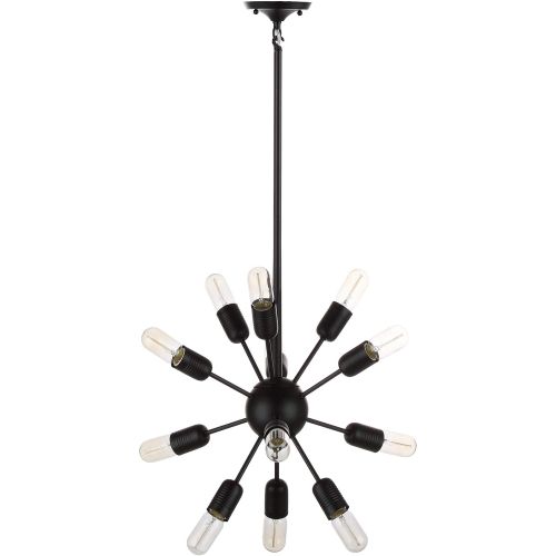  Safavieh Collection Raging 12 Light 17.5 Solace Pendant, Gold